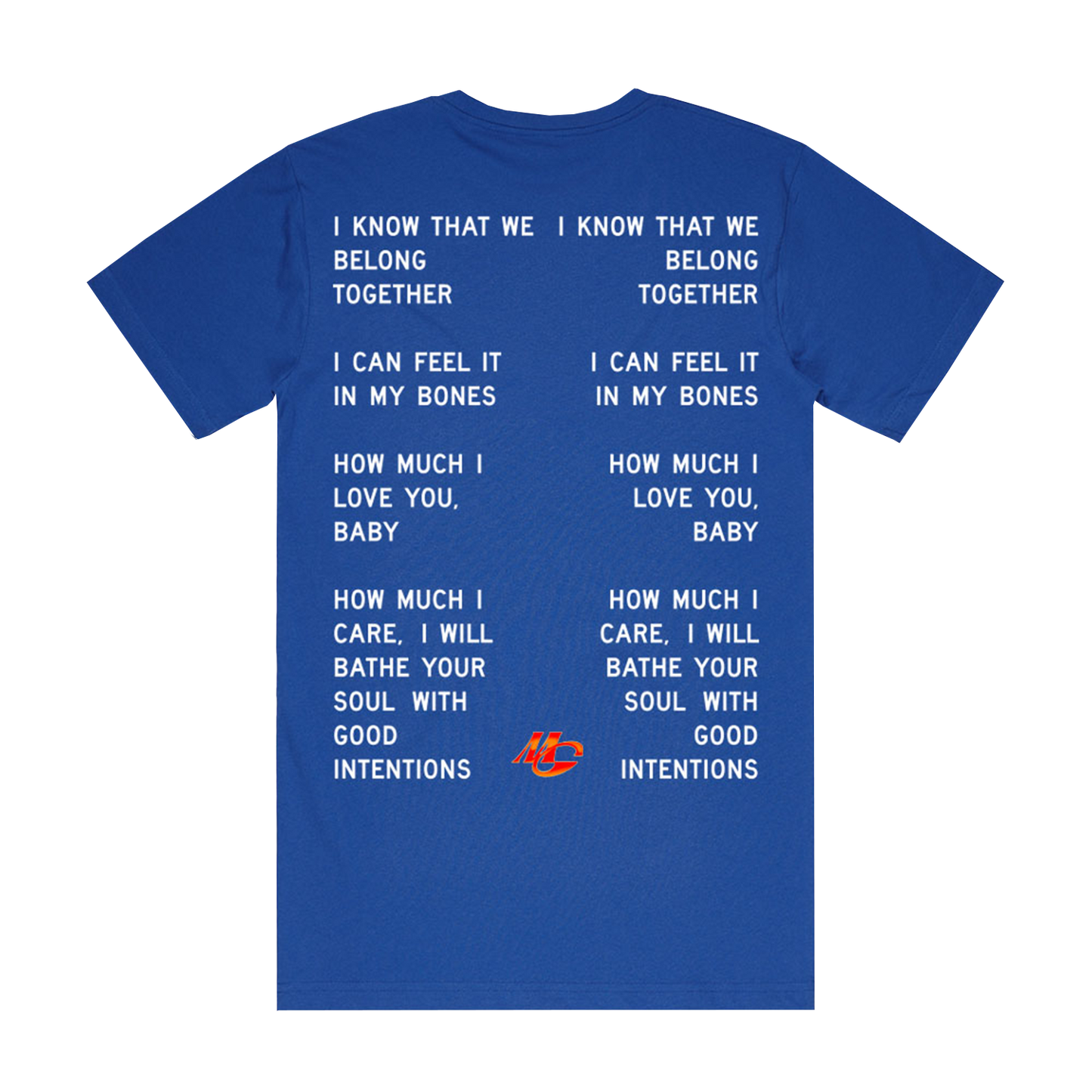 Good Intentions Lyrics Tee