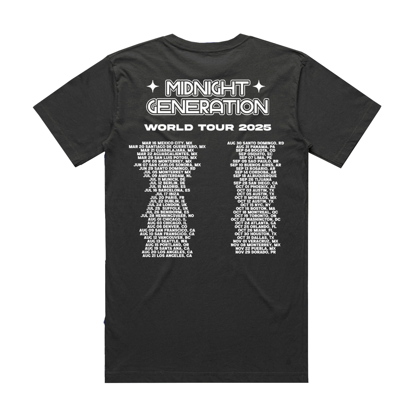 Tender Love World Tour Tee